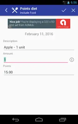 Dieta dos Pontos android App screenshot 9