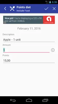 Dieta dos Pontos android App screenshot 11